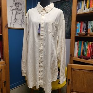 Croft & Barrow Thick Button Shirt Size XXL Tall